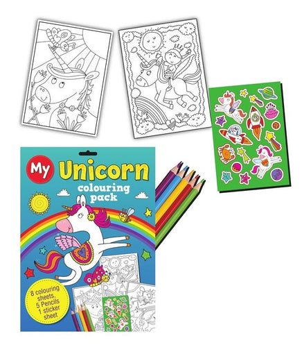 Unicorn Colouring Pack - Anilas UK