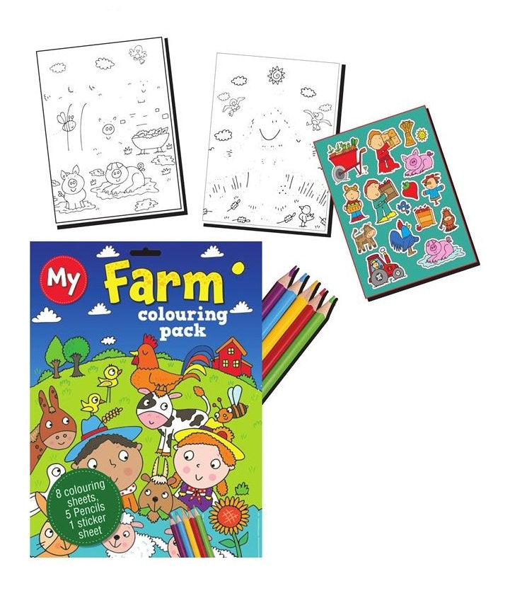 Farm Colouring Pack - Anilas UK