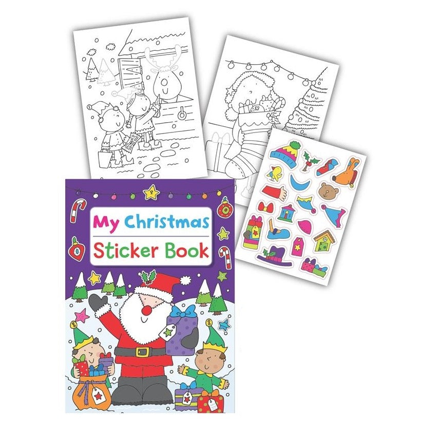 My Christmas Mini Sticker Book - Anilas UK