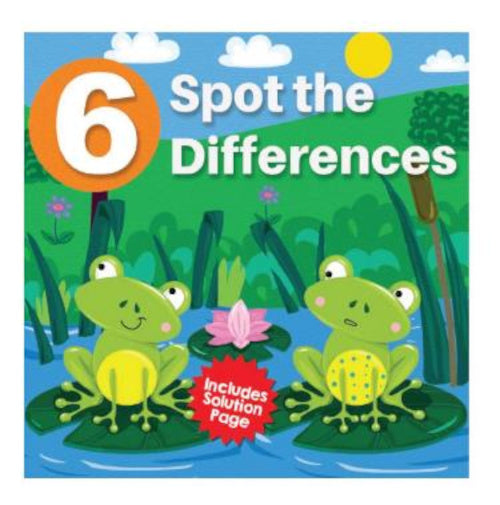 Spot The Differences Book - Animals - Anilas UK