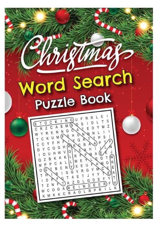 Christmas Word Search Book