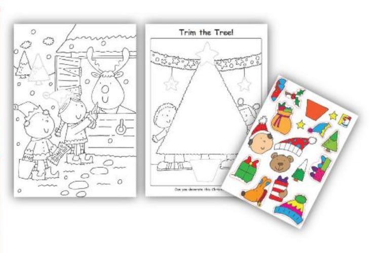 Christmas Sticker Book - Anilas UK