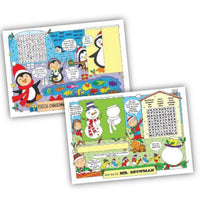 Christmas Placemats Activity Book