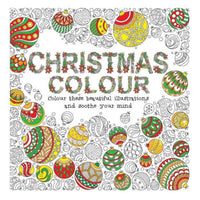 Christmas Square Adult Coloring Book