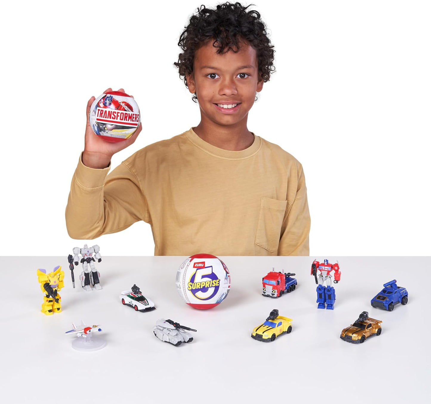 Surprise 5 - Transformers Capsule with Mystery Realistic Miniature Figure & Accessories