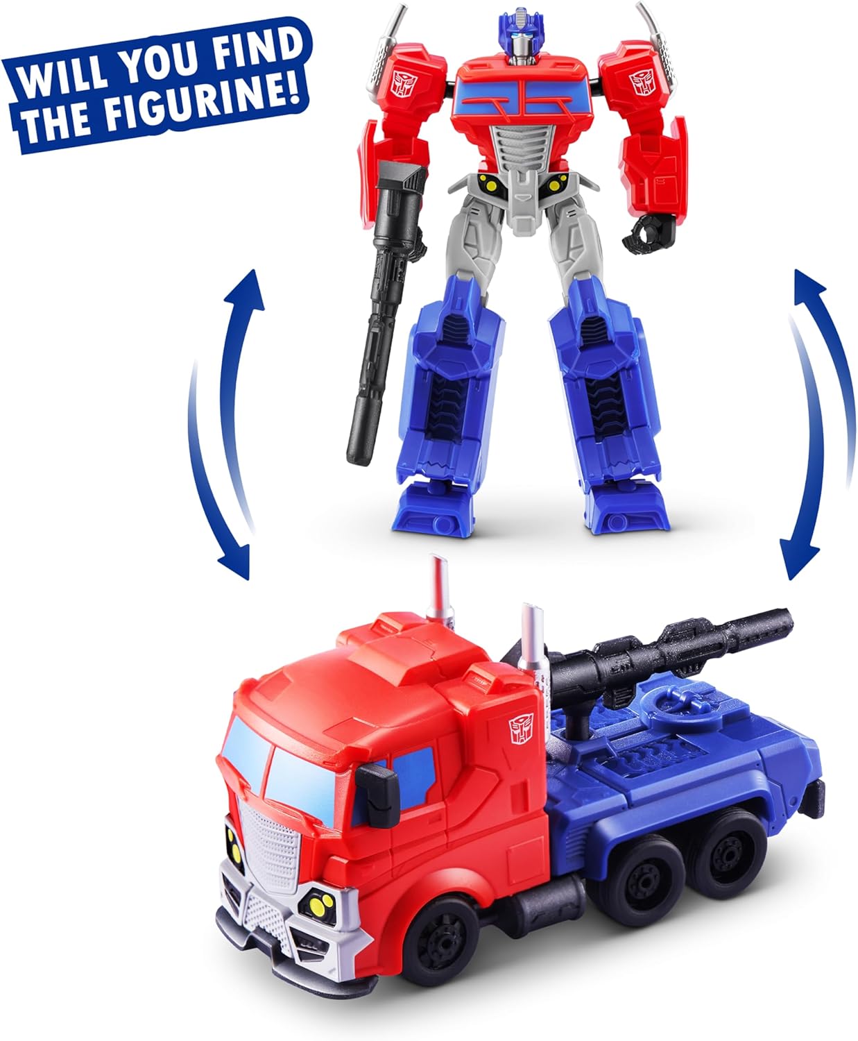 Surprise 5 - Transformers Capsule with Mystery Realistic Miniature Figure & Accessories