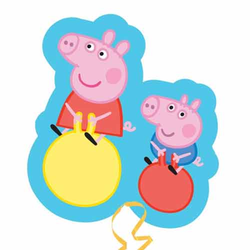 Peppa Pig Supershape Balloons (48 x 53 cm) - Anilas UK