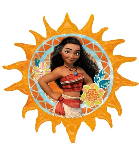 Moana Supershape Balloon (71 x 73 cm)