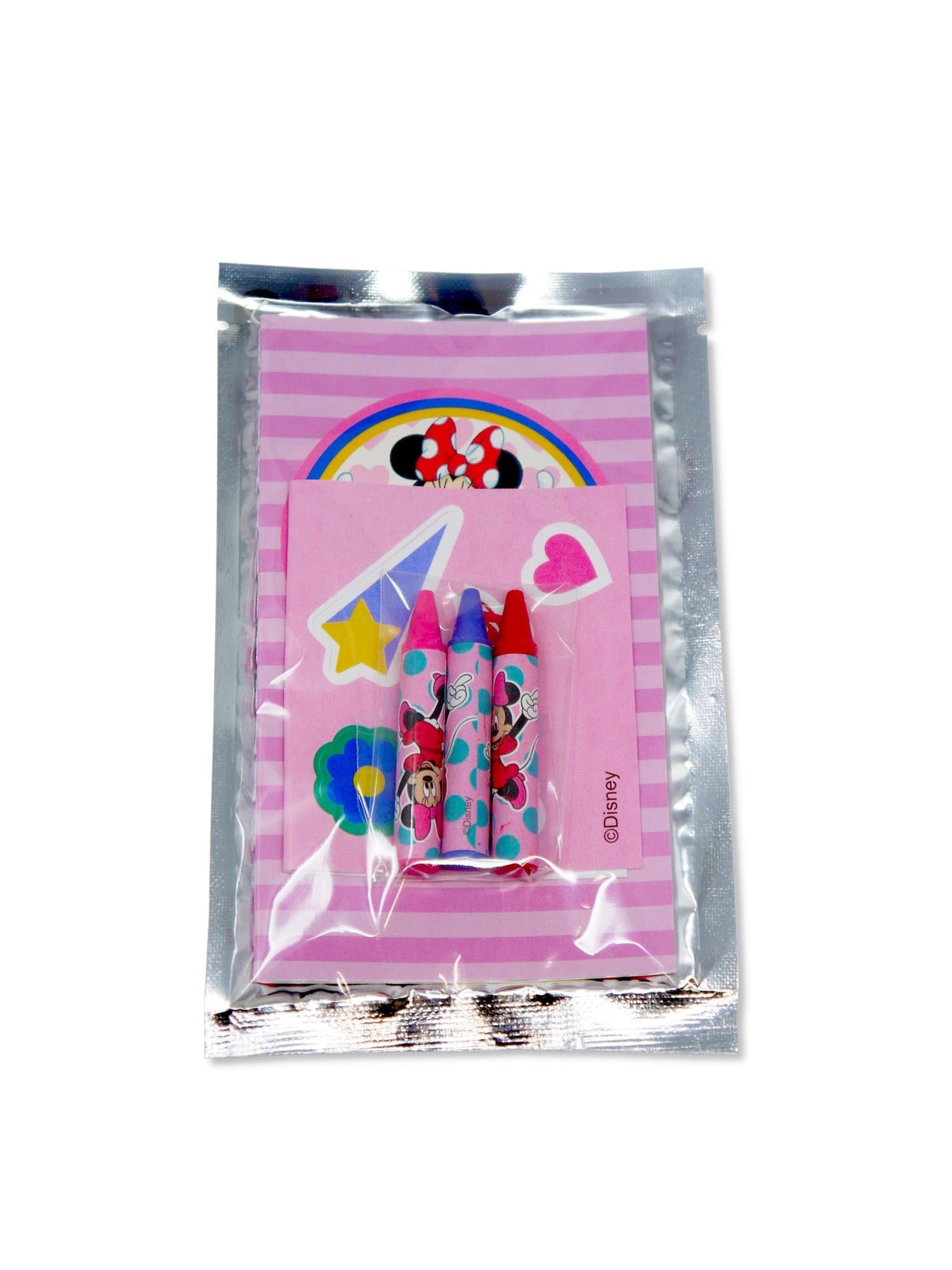 Minnie Mouse Colour & Sticker Activity Packs for Party Bag - Anilas UK
