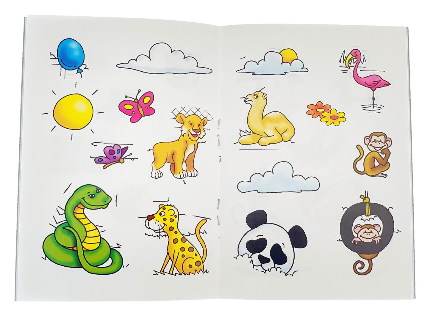 Mini Zoo Sticker Activity Book - Anilas UK