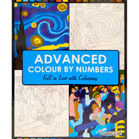 Advanced Colour by Numbers Book