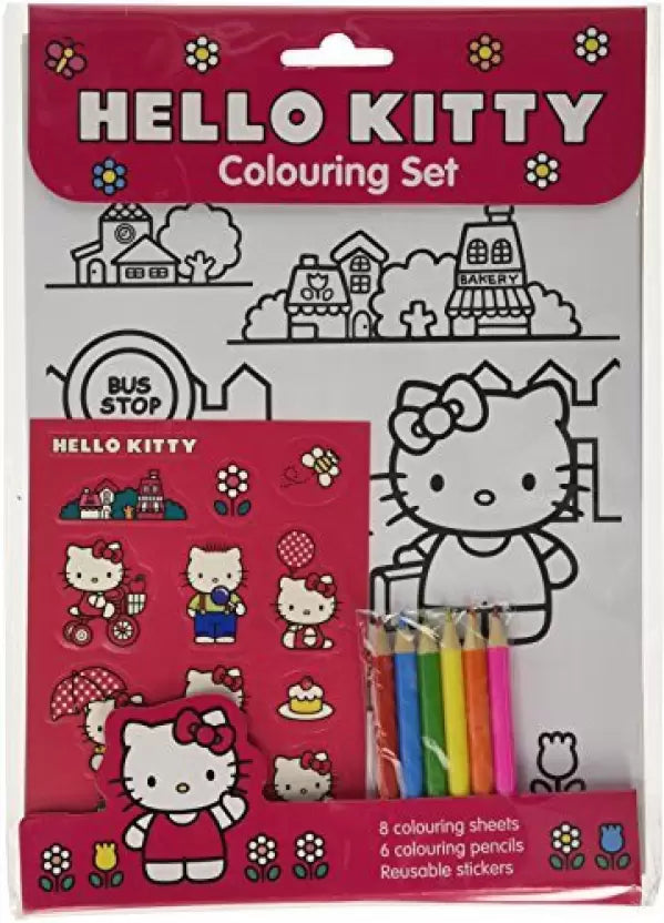 Hello Kitty Colouring Set - Anilas UK