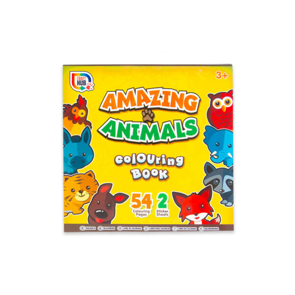 My First Amazing Animals Activity Book, 54 Pages with Stickers