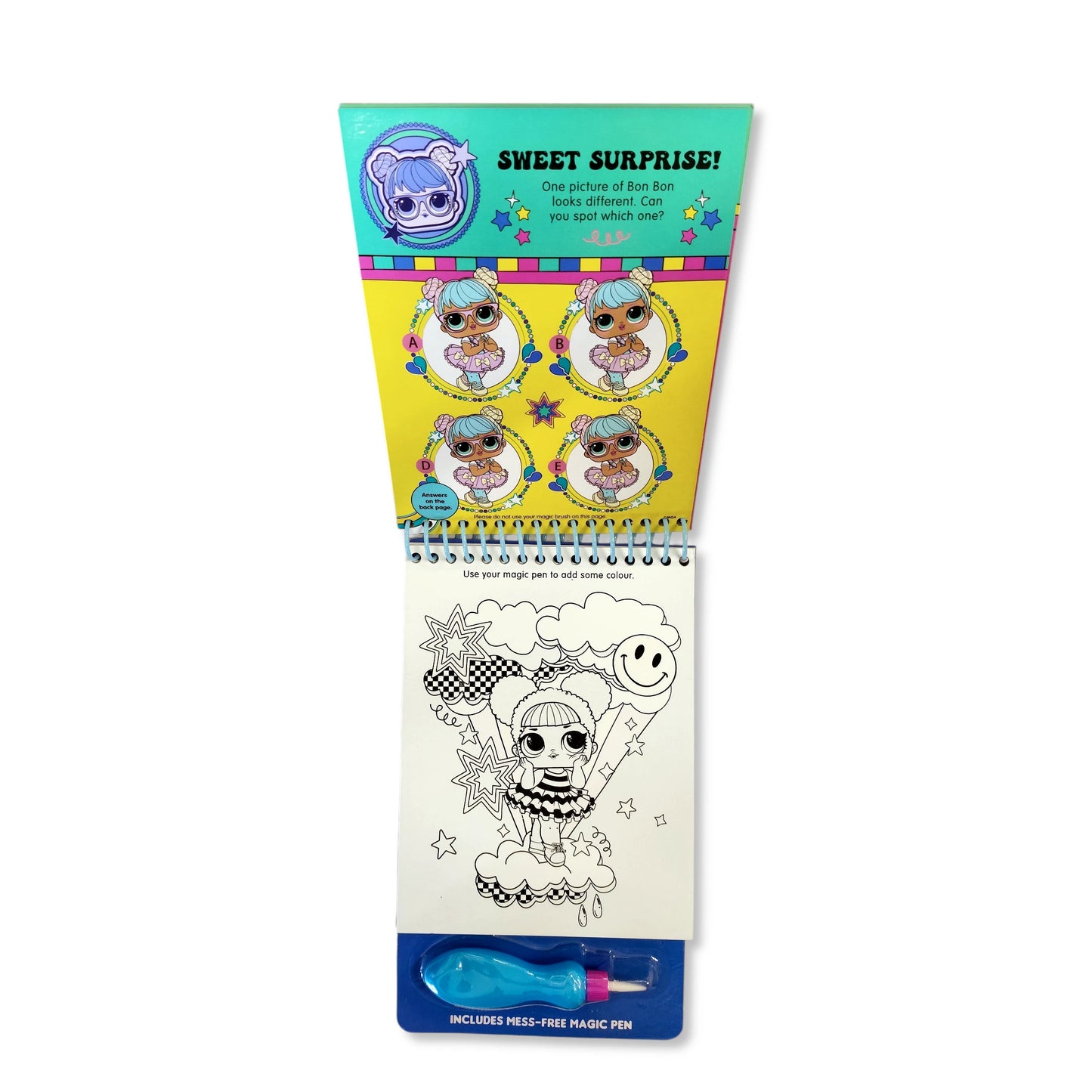 LOL Surprise Aqua Magic Colouring Book