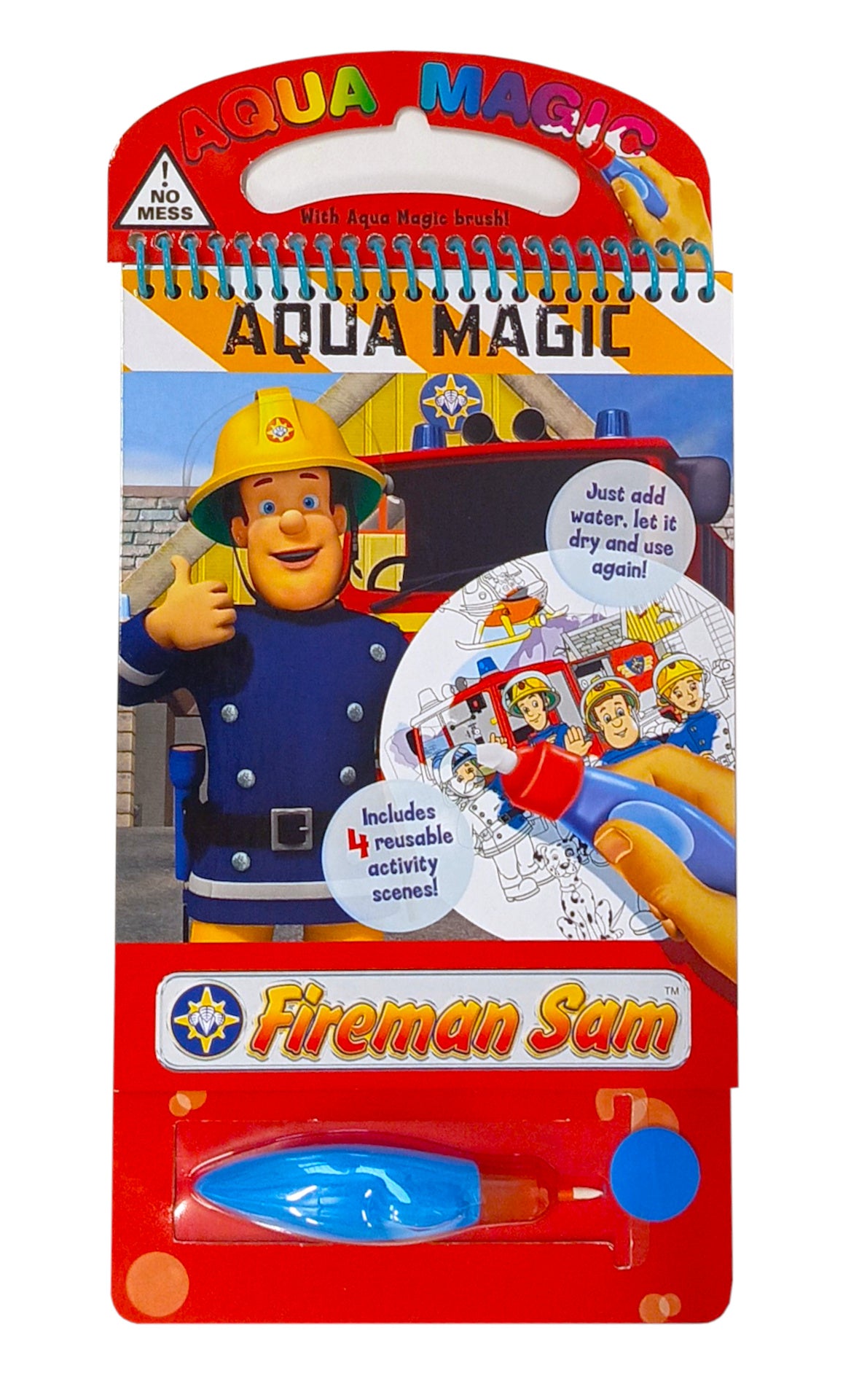 Fireman Sam Aqua Magic Painting Book - Anilas UK