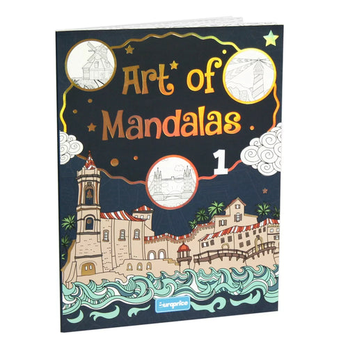 Art of Mandalas 1 Adult Colouring Book for Relaxation