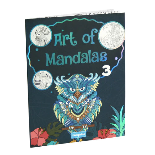 Art of Mandalas 3 Adult Colouring Book for Relaxation