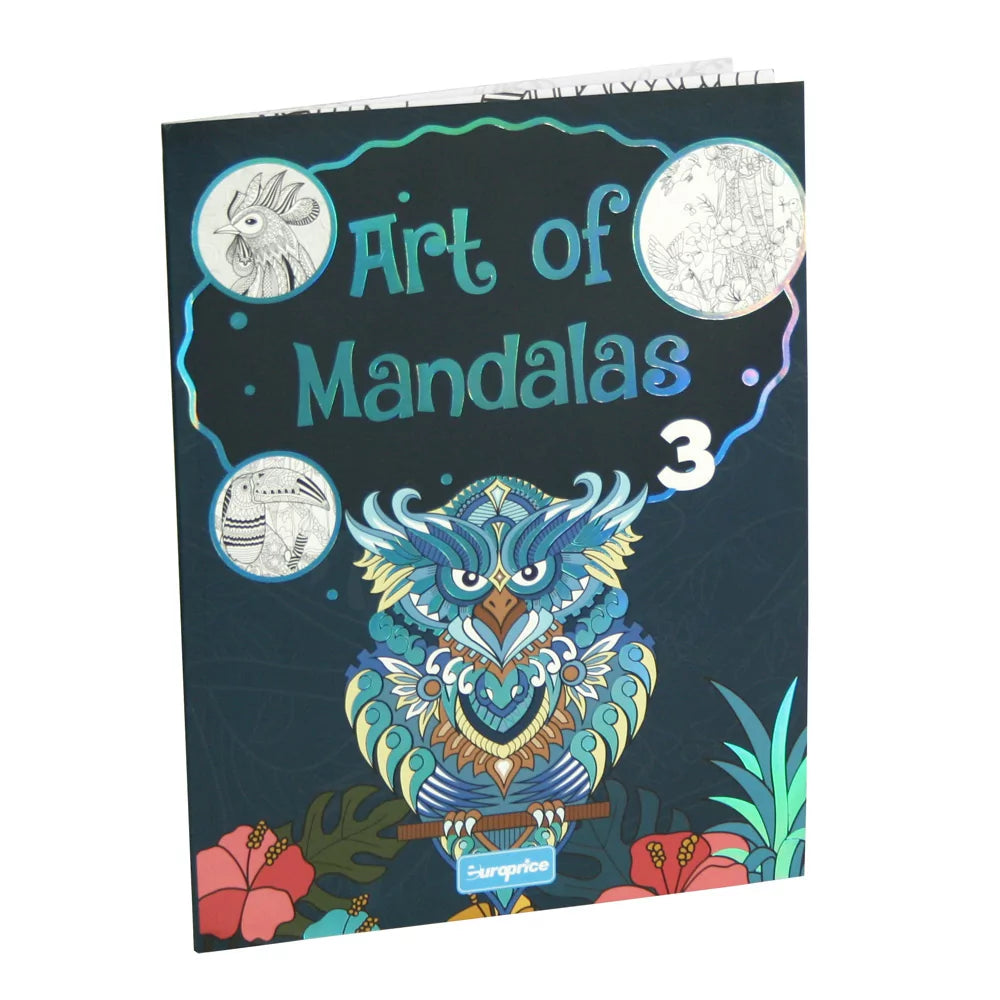 Art of Mandalas 3 Adult Colouring Book for Relaxation