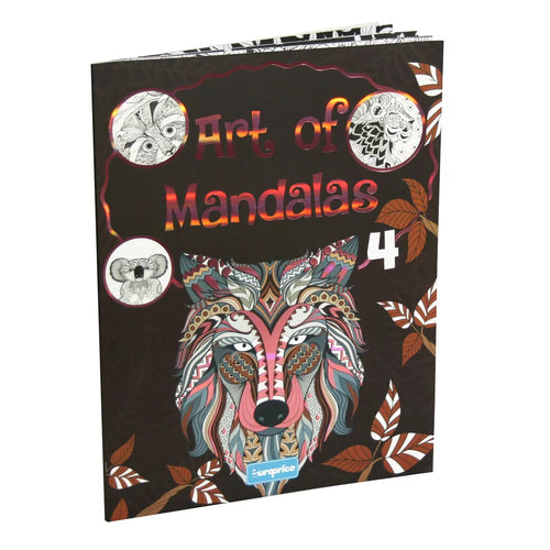Art of Mandalas 4 Adult Colouring Book for Mindfulness