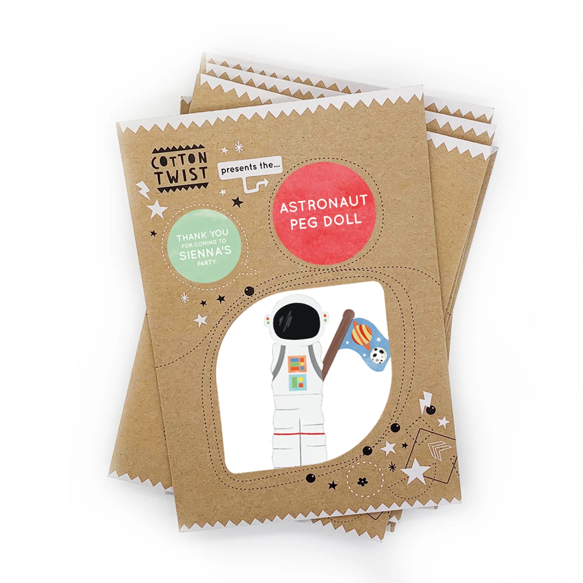 Make Your Own Astronaut Peg Doll - Anilas UK