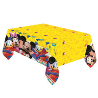 
              Playful Mickey Mouse Party Table Cover - Anilas UK
            