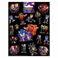 Sonic Prime Large Sticker Sheet 156 x 200mm with Sonic characters