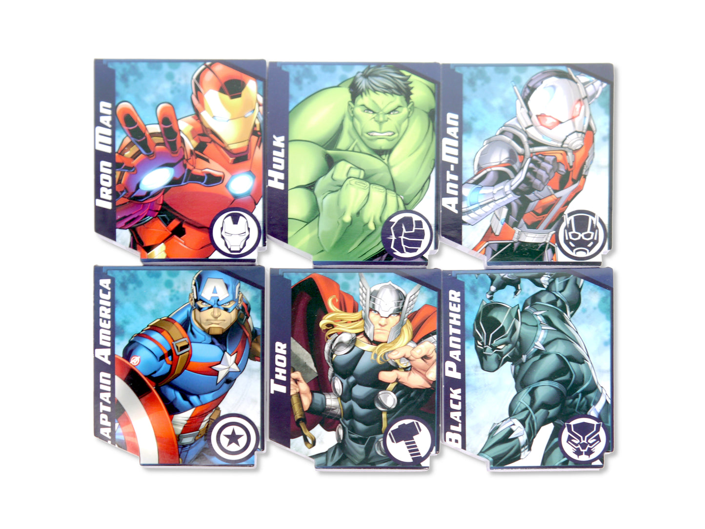 Avengers Shaped Memo Note Pads - Anilas UK
