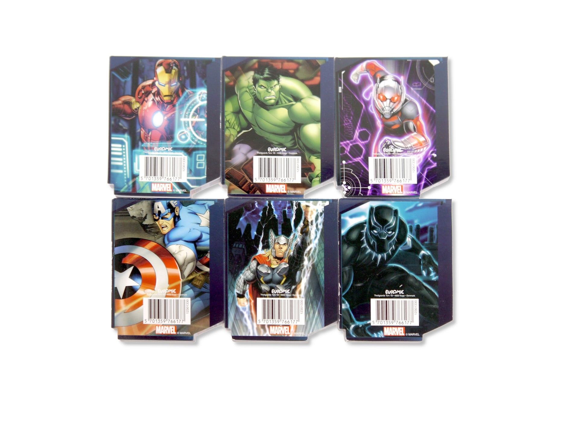 Avengers Shaped Memo Note Pads - Anilas UK
