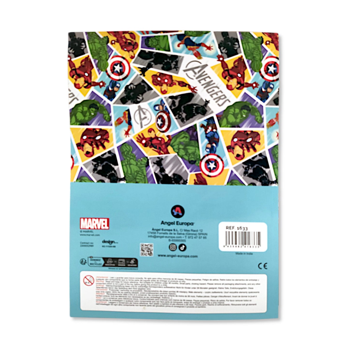 Marvel Avengers Colouring Book with Stickers & Pencils