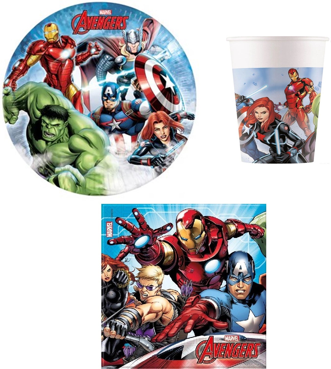 Anila's Avengers Party Pack for 16 people - Anilas UK