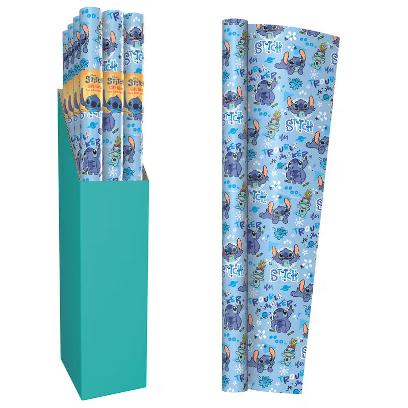 Disney Stitch Gift Wrapping Paper 69×200 cm