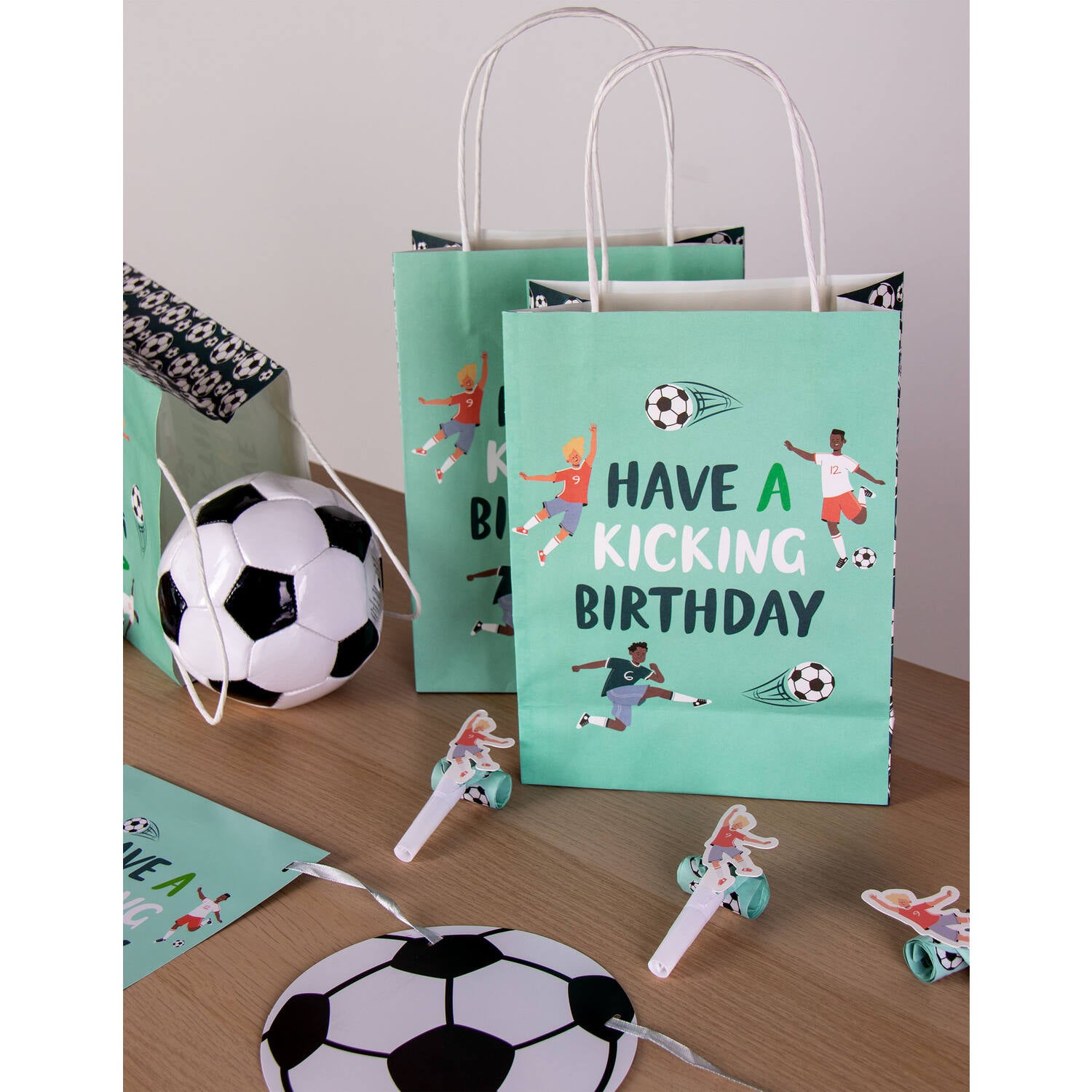 Fantastic Football Gift Bags (20x27 cm) - Anilas UK