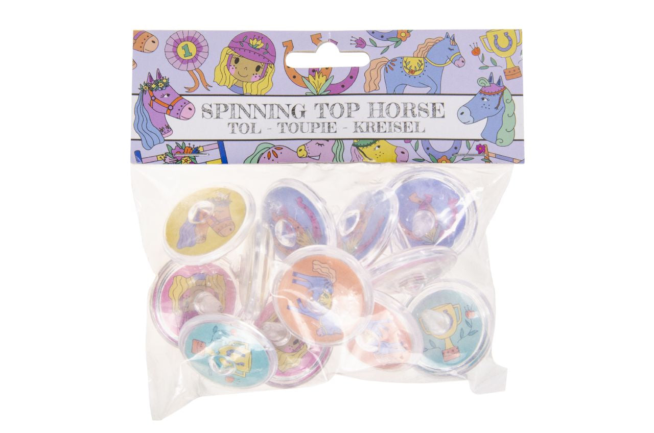 Spinning Top Horse (pack of 12) - Anilas UK