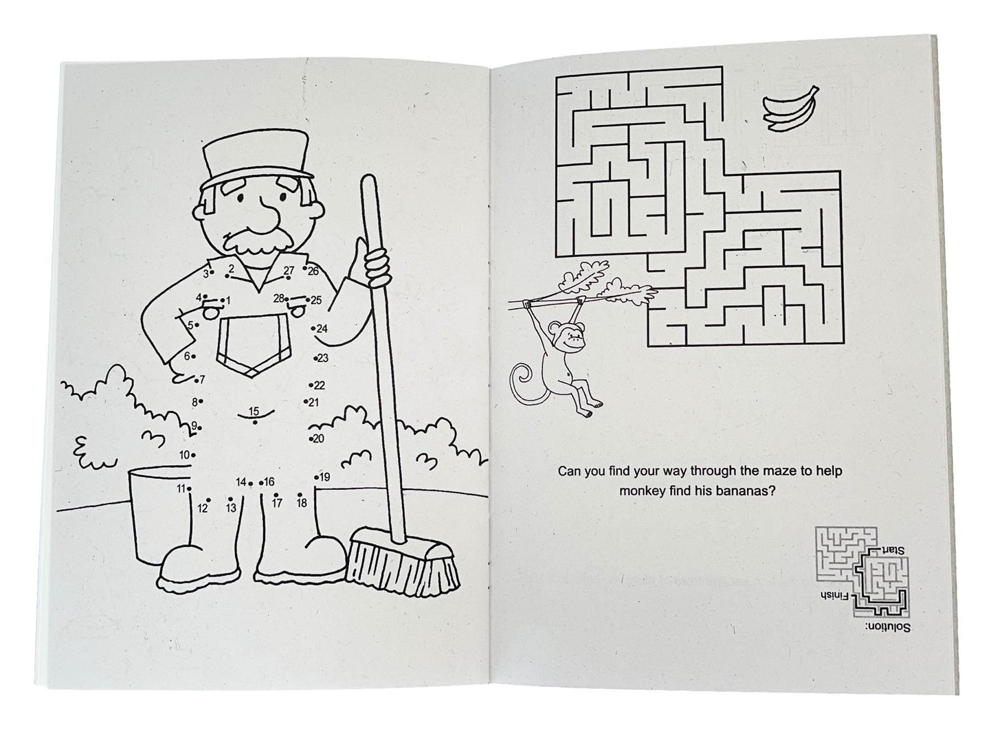 Mini Zoo Sticker Activity Book - Anilas UK