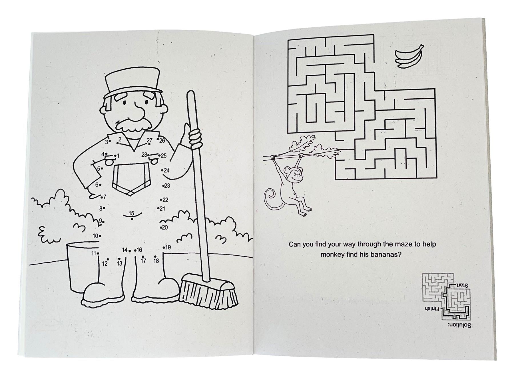 Mini Zoo Sticker Activity Book - Anilas UK