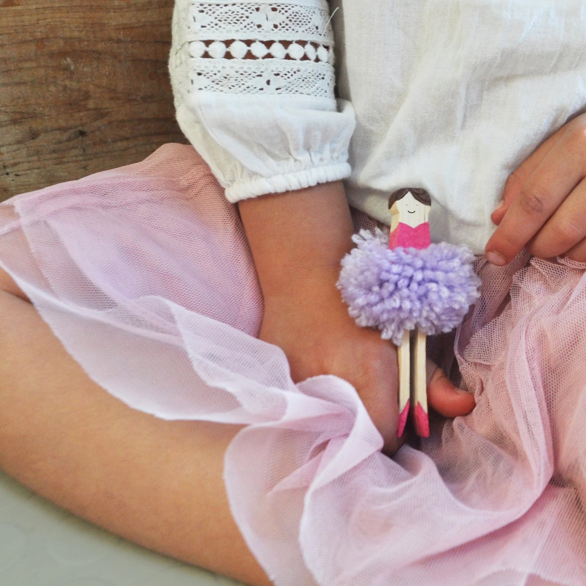 Pom Pom Ballerina Gift Tin - Anilas UK