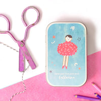 
              Pom Pom Ballerina Gift Tin
            