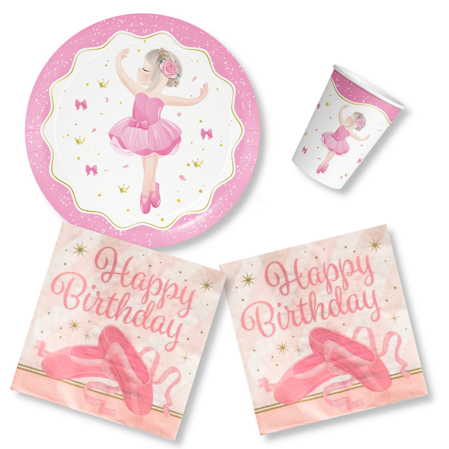 Anila's Ballerina Party Pack for 16 people - Anilas UK
