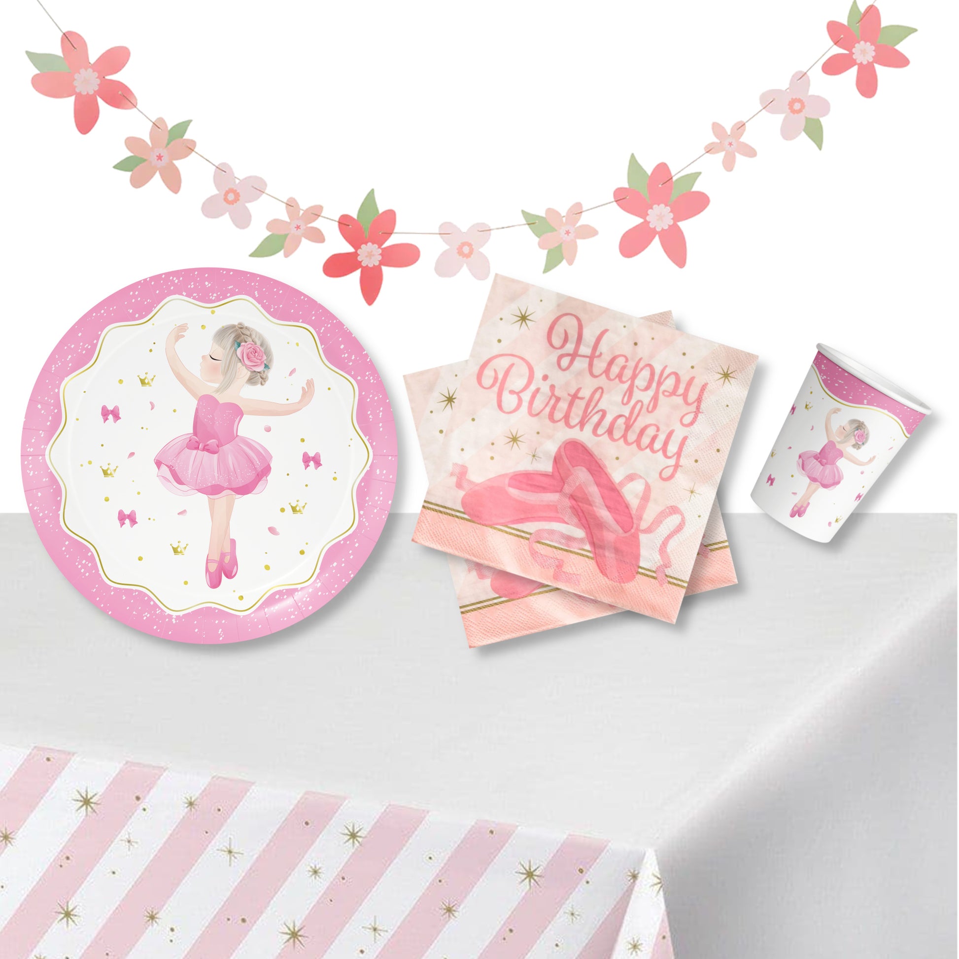 Anila's Ballerina Party Pack for 8 people - Anilas UK