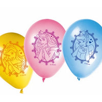 Princess Live Your Story Printed Latex Balloons (Pack of 8) - Anilas UK