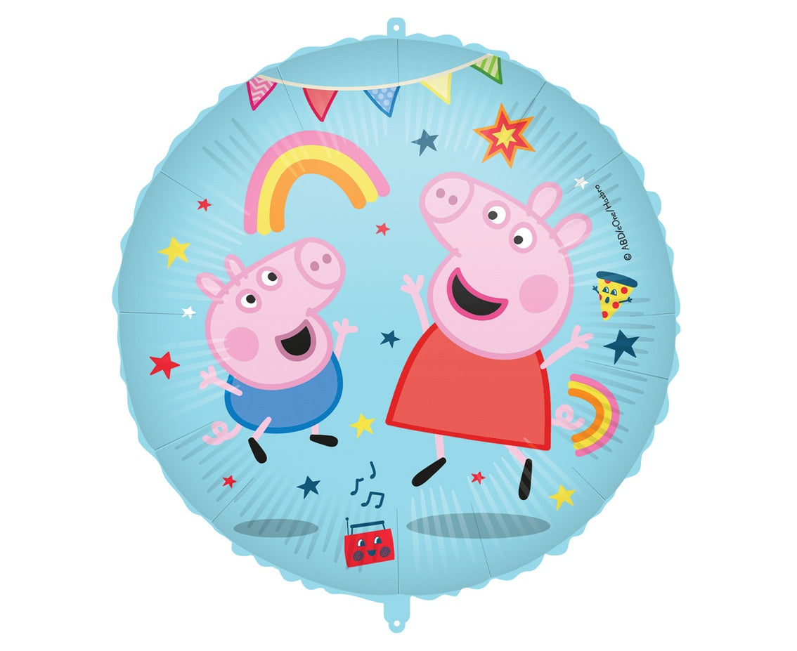 Peppa Pig Messy Play Foil Balloon - Anilas UK