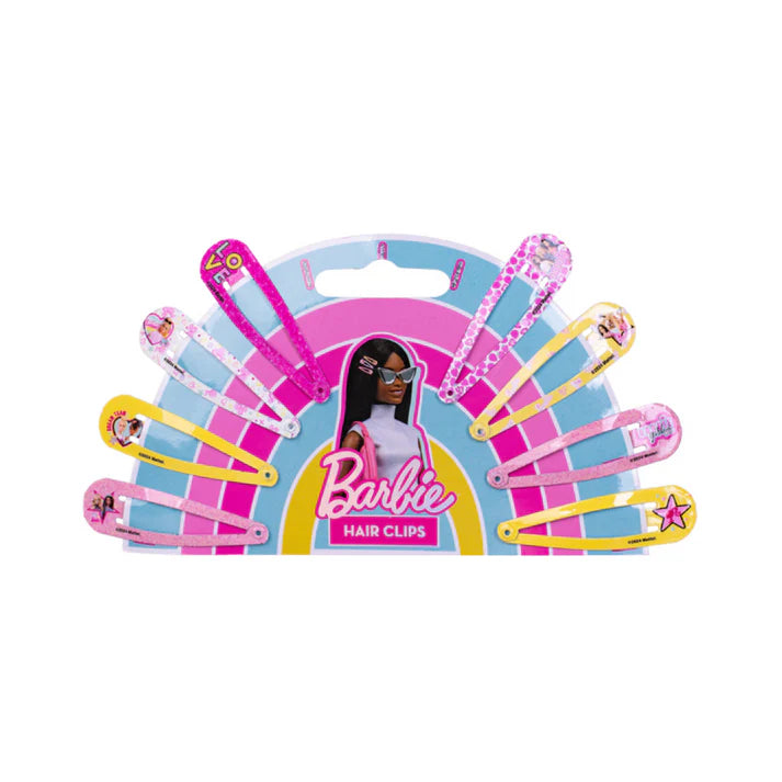 Barbie Extra Hair Clips 8 Pack with vibrant designs