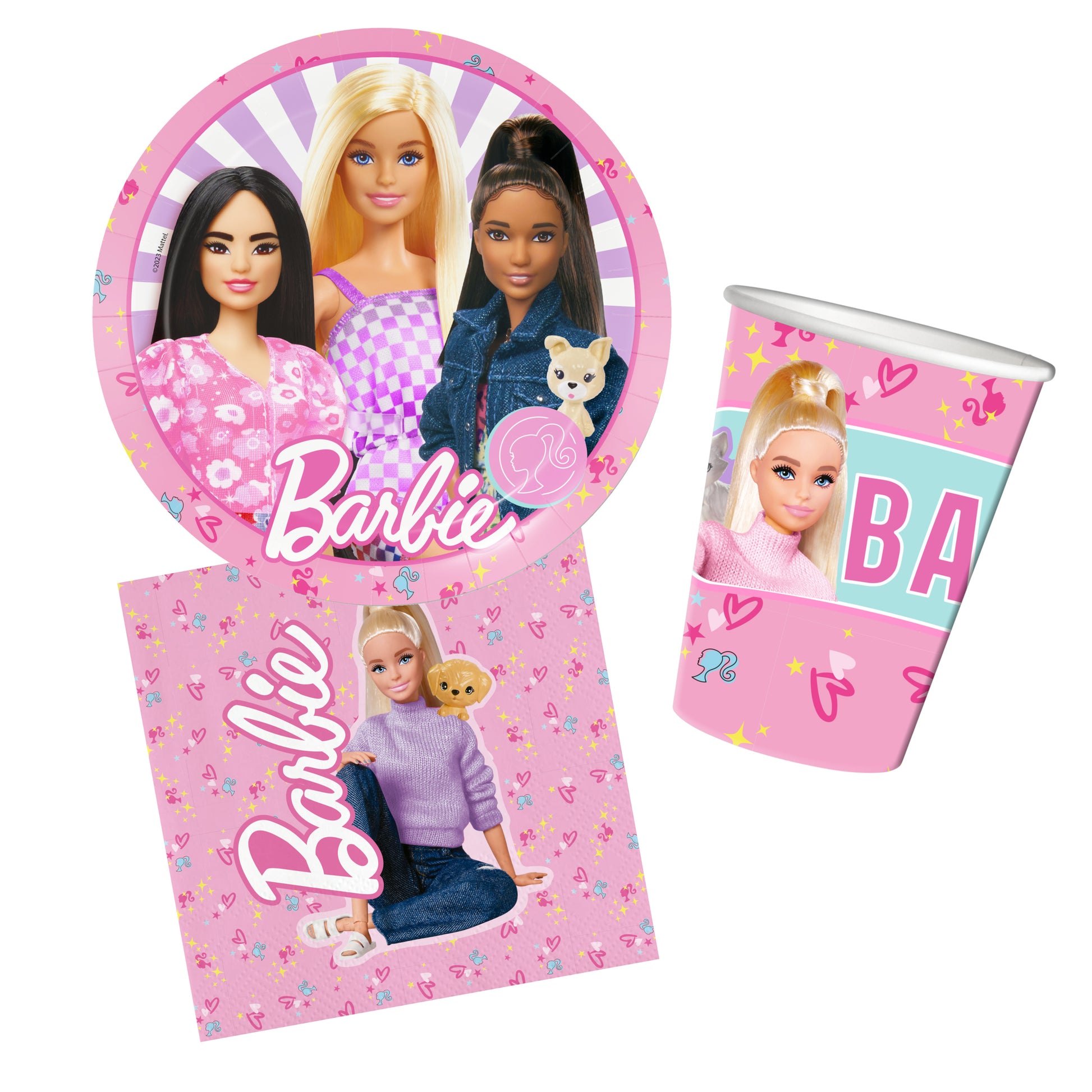 Anila's Barbie Party Pack for 16 people - Anilas UK