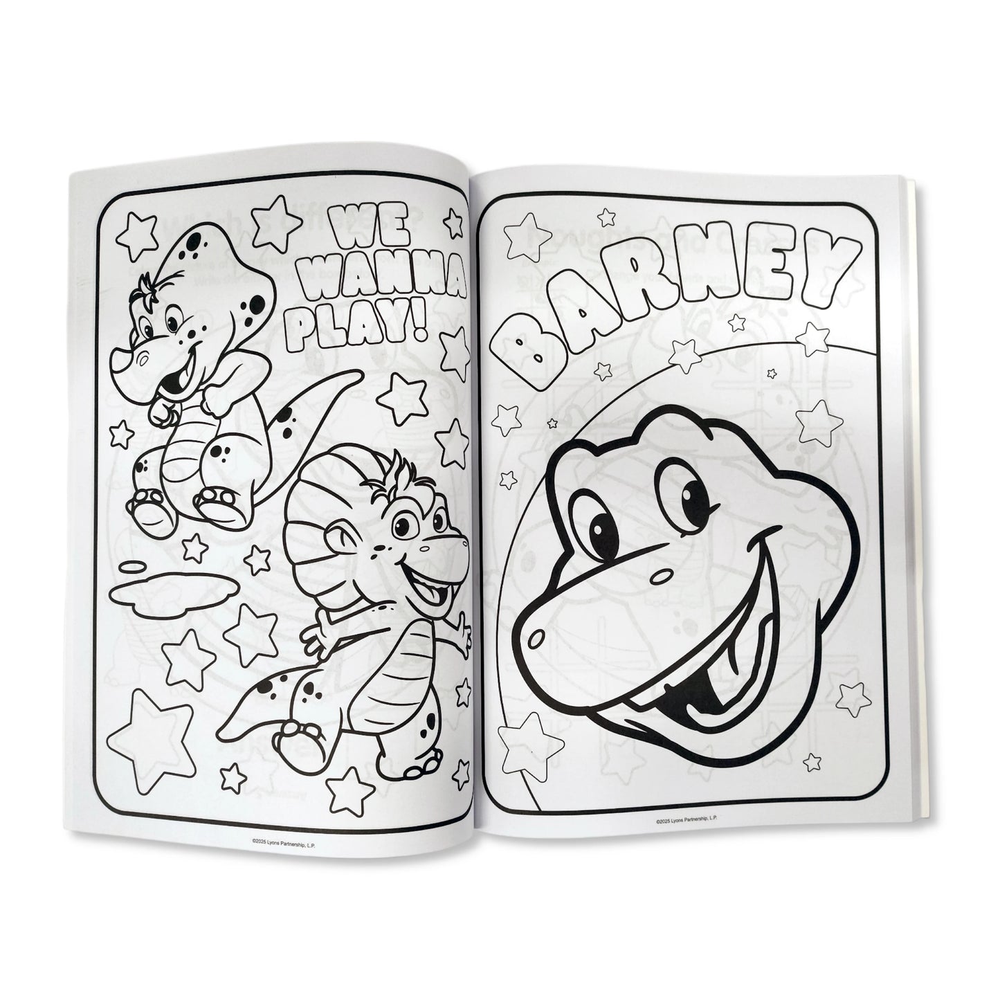 Barney Jumbo Colouring Book