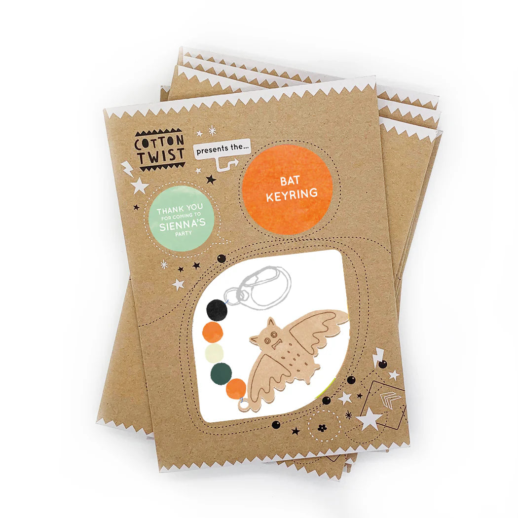 Make Your Own Halloween Bat Keyring Kit - Anilas UK
