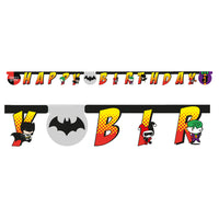 Batman vs Joker Birthday Party Banner - Anilas UK