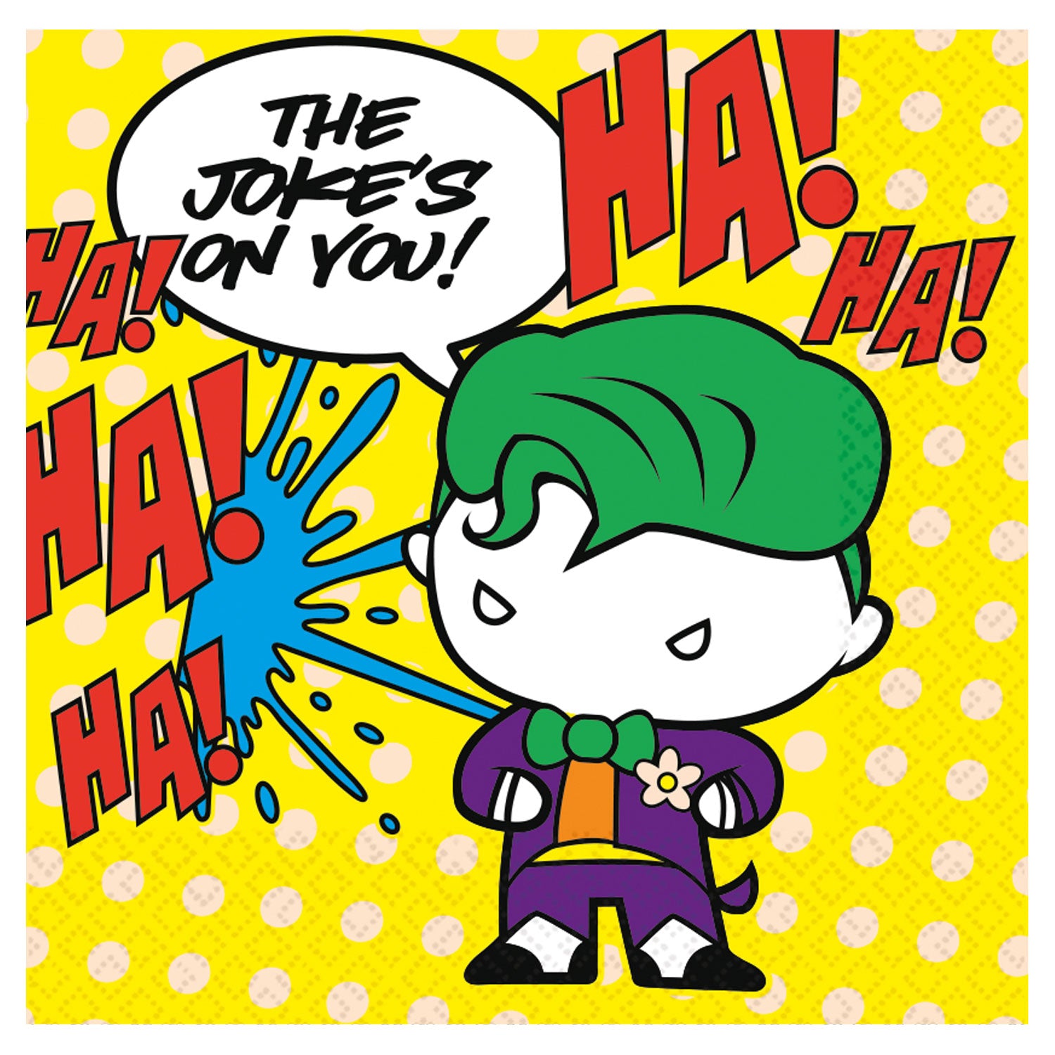 Batman vs Joker Napkins (Pack of 16) - Anilas UK
