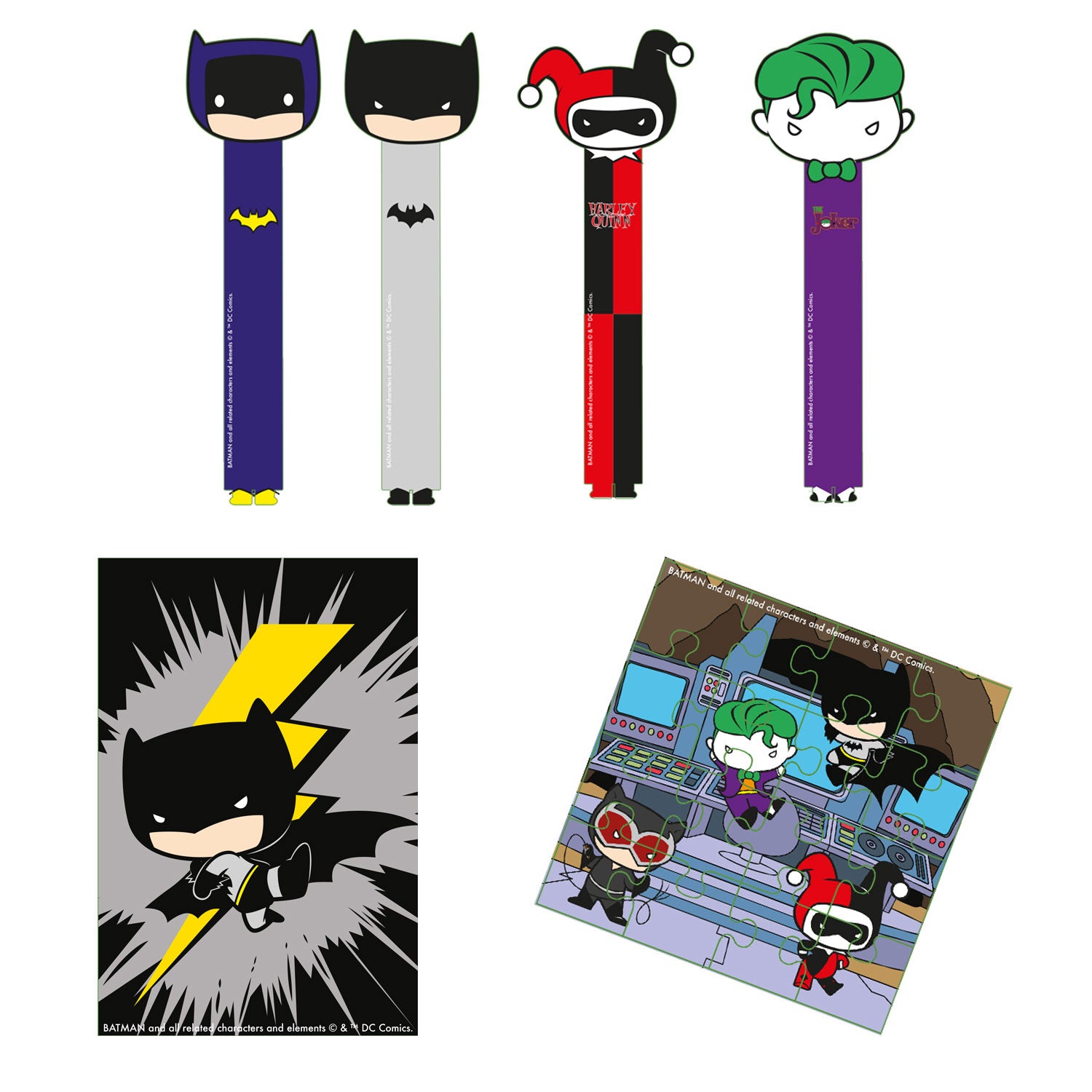 Batman vs Joker Party Favours (Pack of 24) - Anilas UK