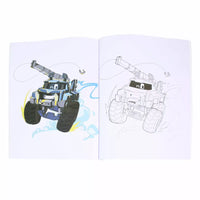 
              Batwheels Colouring Book 4 Pages Featuring DC Comics Batwheels
            