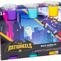 Batwheels Bubble Tub With Wand and Maze Game 3 Pack